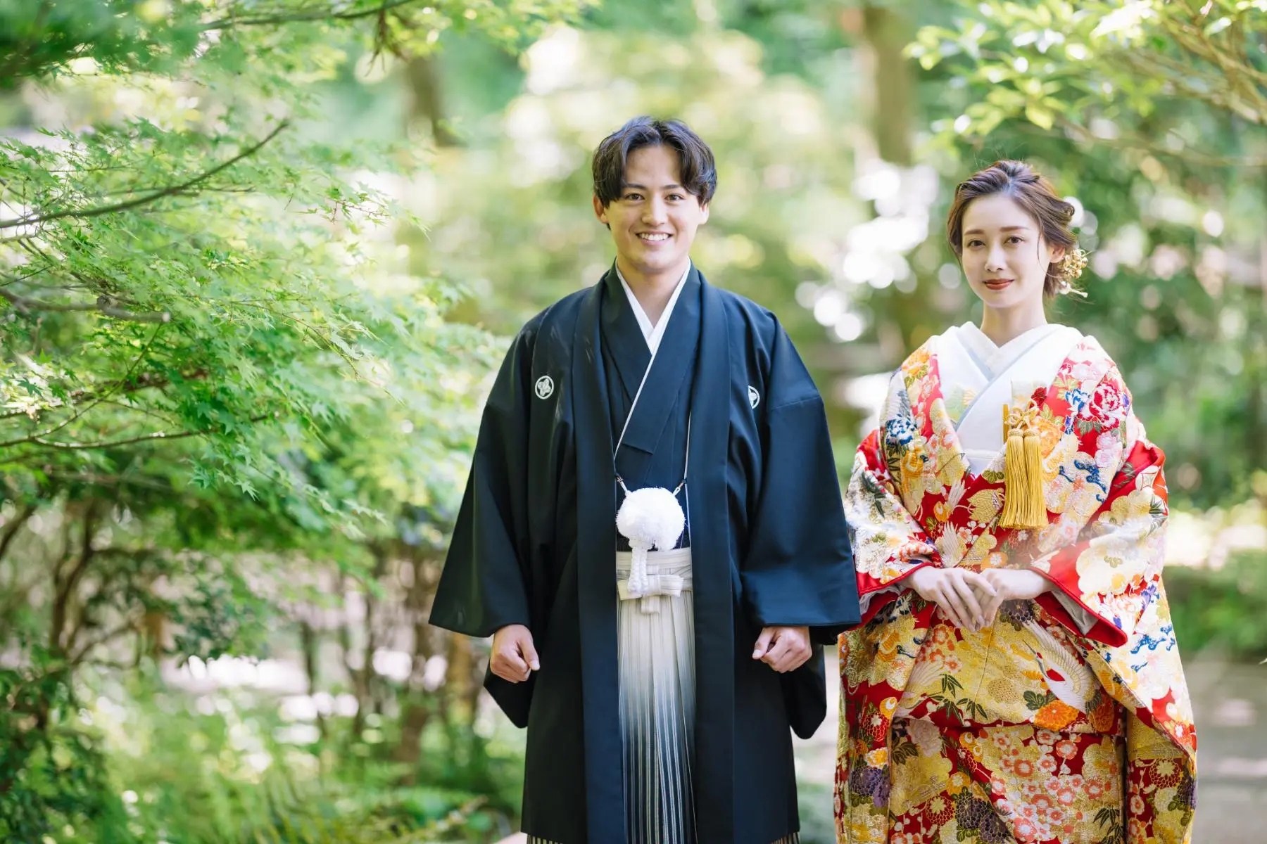 久良岐能舞台で撮影するロケーションフォト