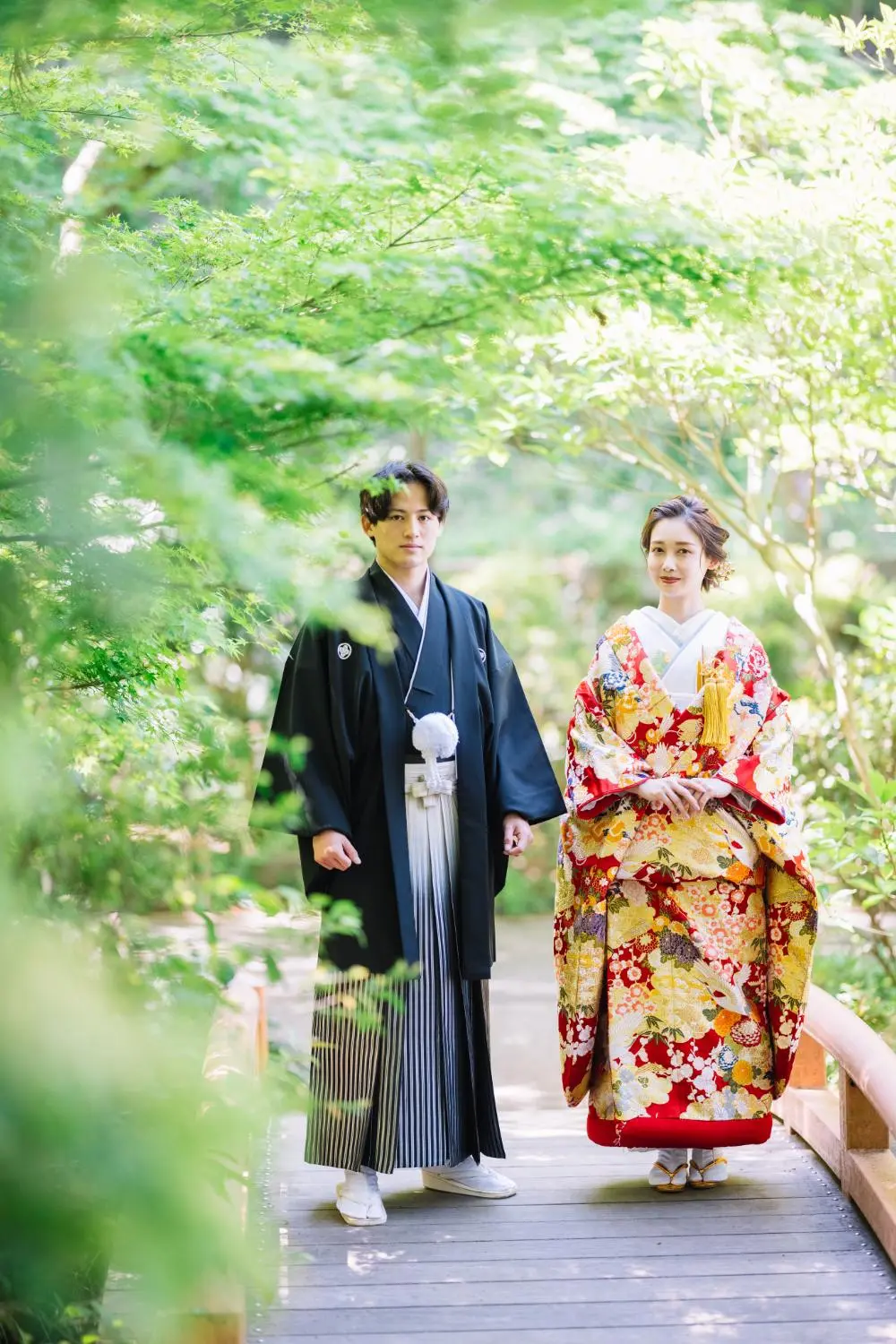 久良岐能舞台で撮影するロケーションフォト