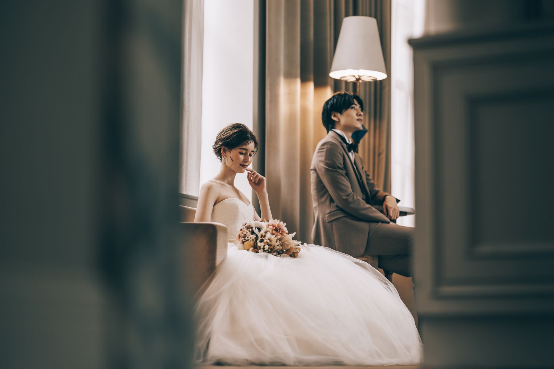 ラ・バンク・ド・ロアで撮影するロケーションフォト