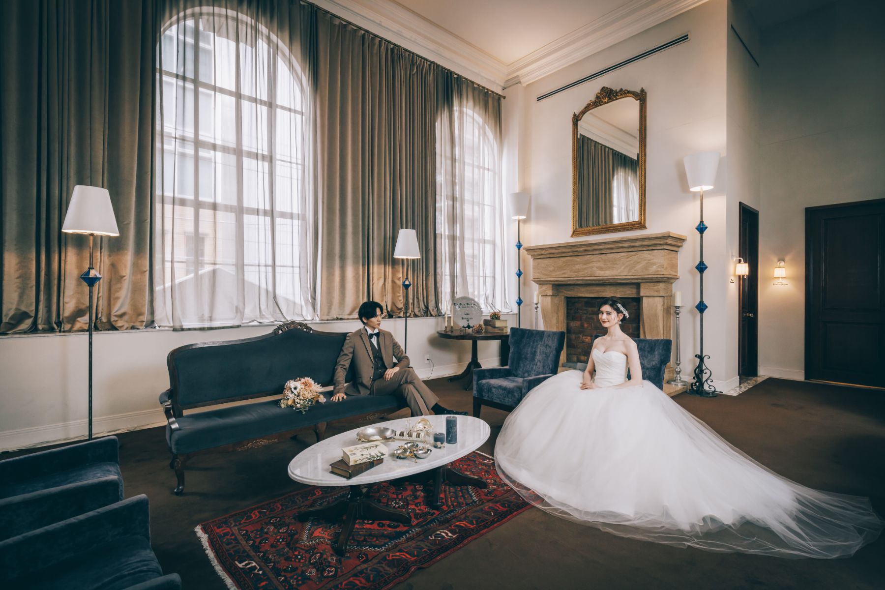 ラ・バンク・ド・ロアで撮影するロケーションフォト