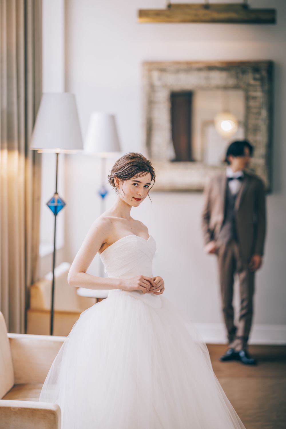 ラ・バンク・ド・ロアで撮影するロケーションフォト