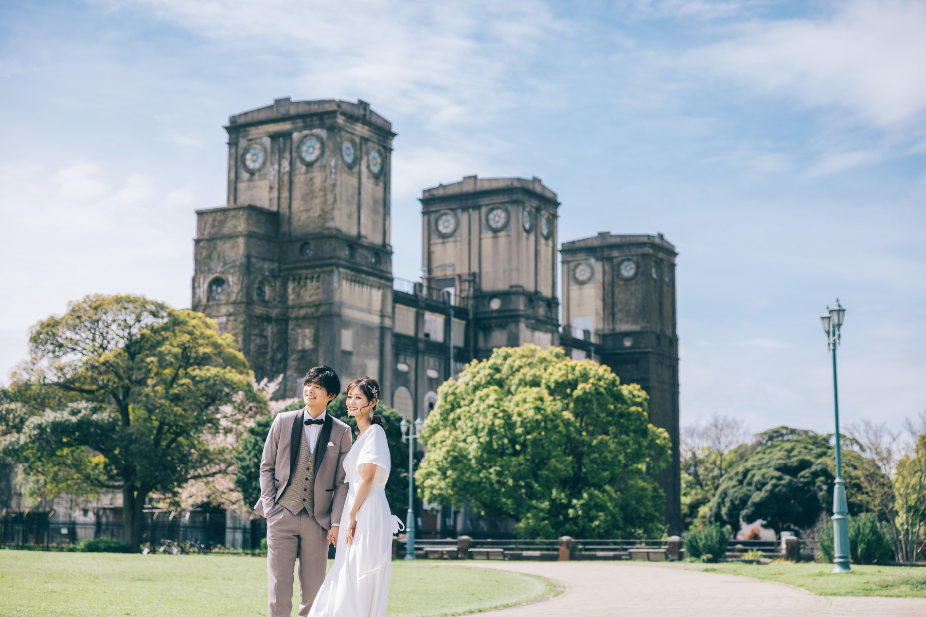 根岸森林公園で撮影するロケーションフォト