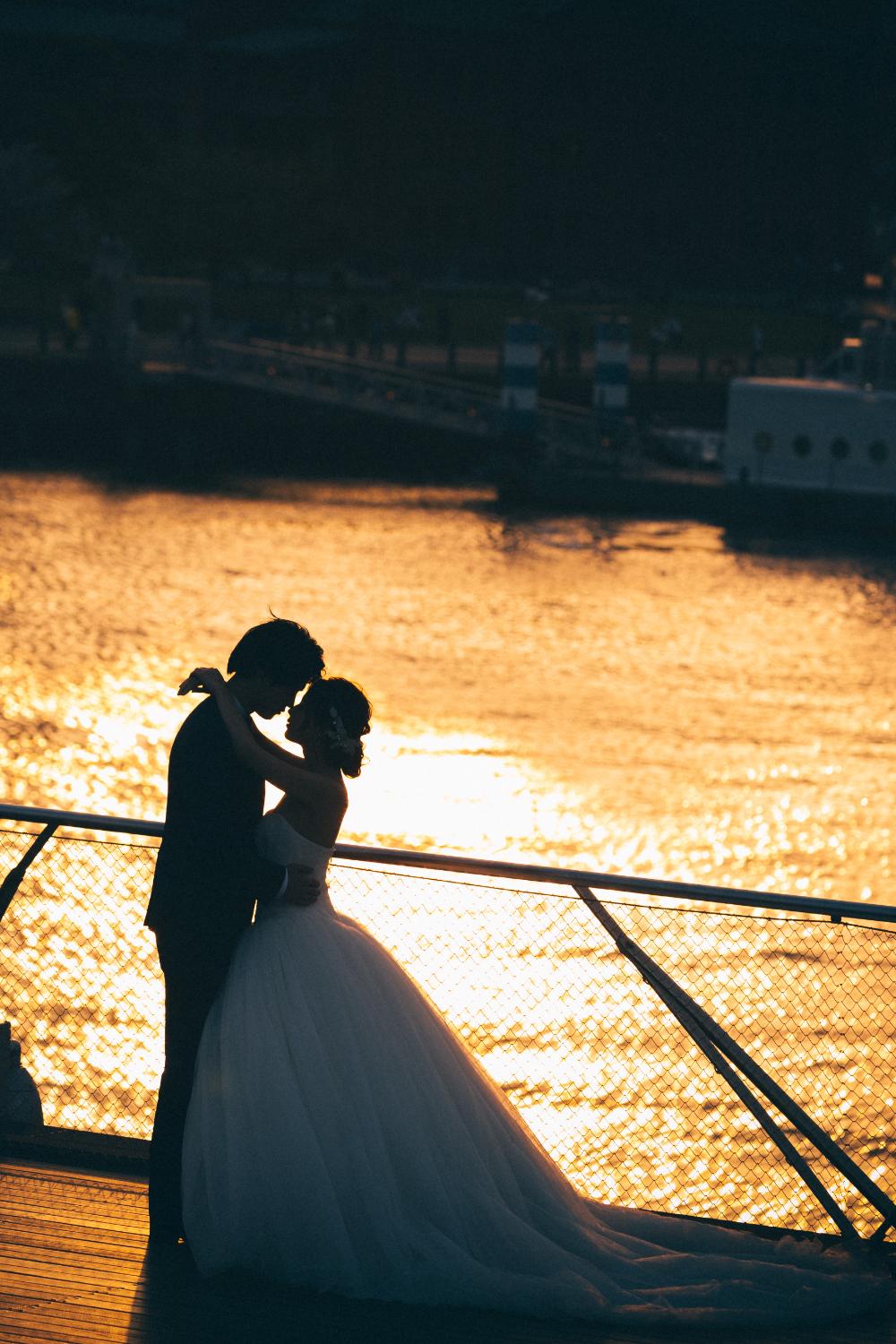 大さん橋で撮影するロケーションフォト