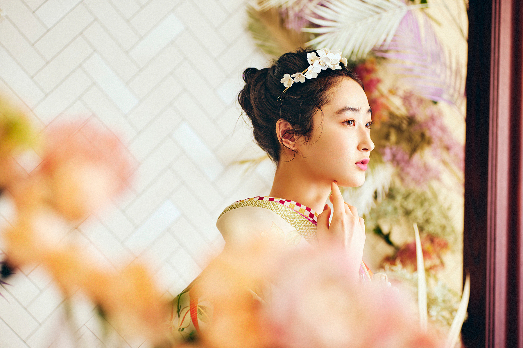 新婦様のソロショット