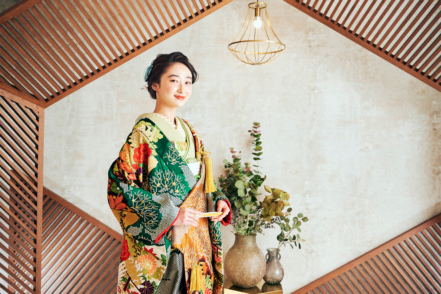 新婦様のソロショット