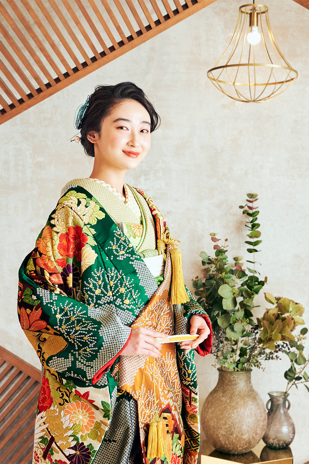 新婦様のソロショット