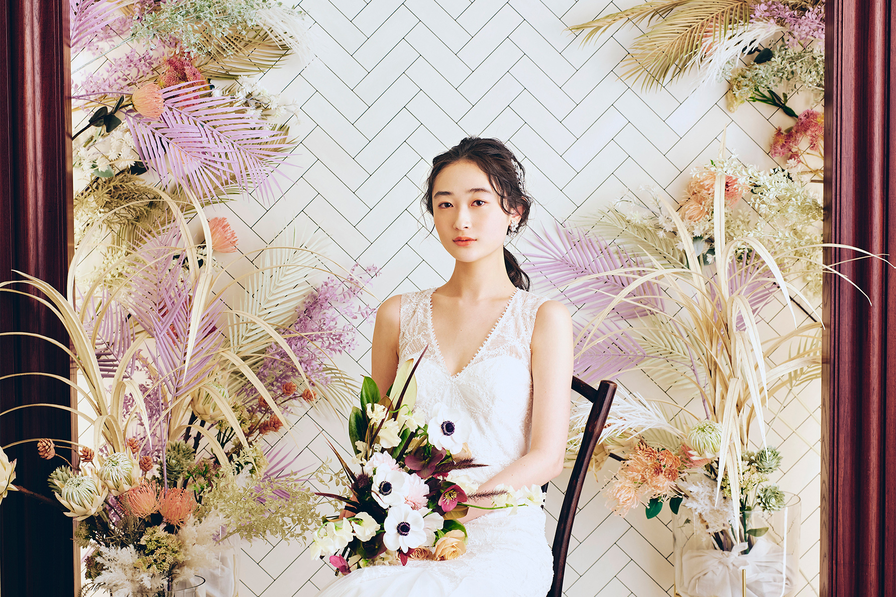 新婦様のソロショット