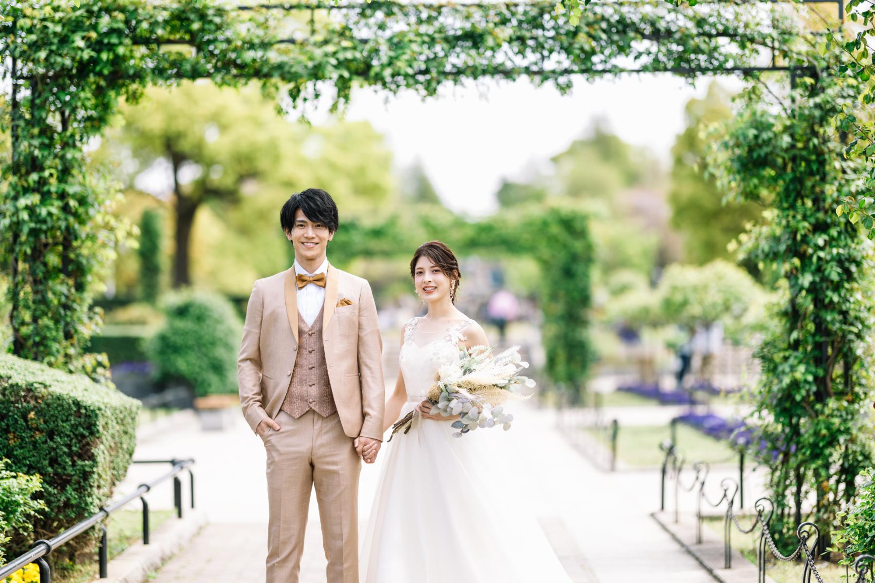 山下公園で撮影するロケーションフォト