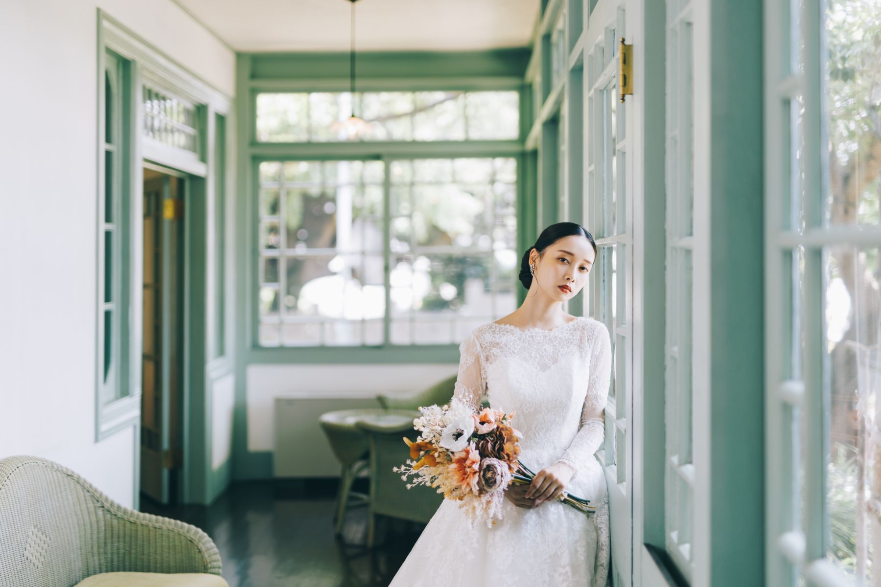山手イタリア山庭園で撮影するロケーションフォト