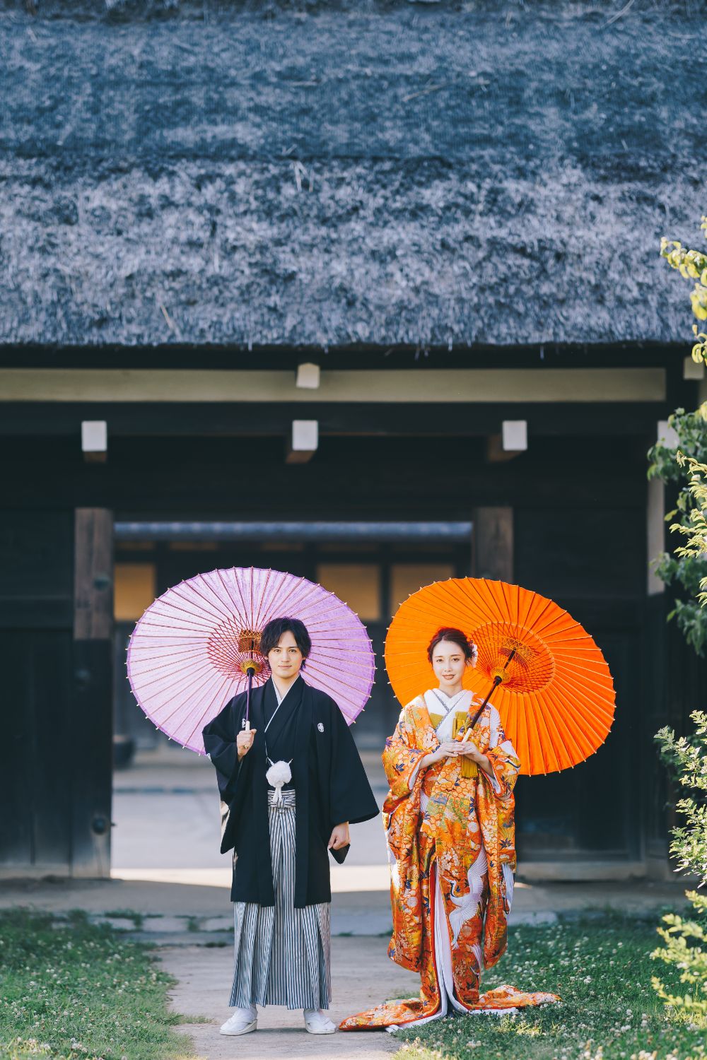 横溝屋敷で撮影するロケーションフォト