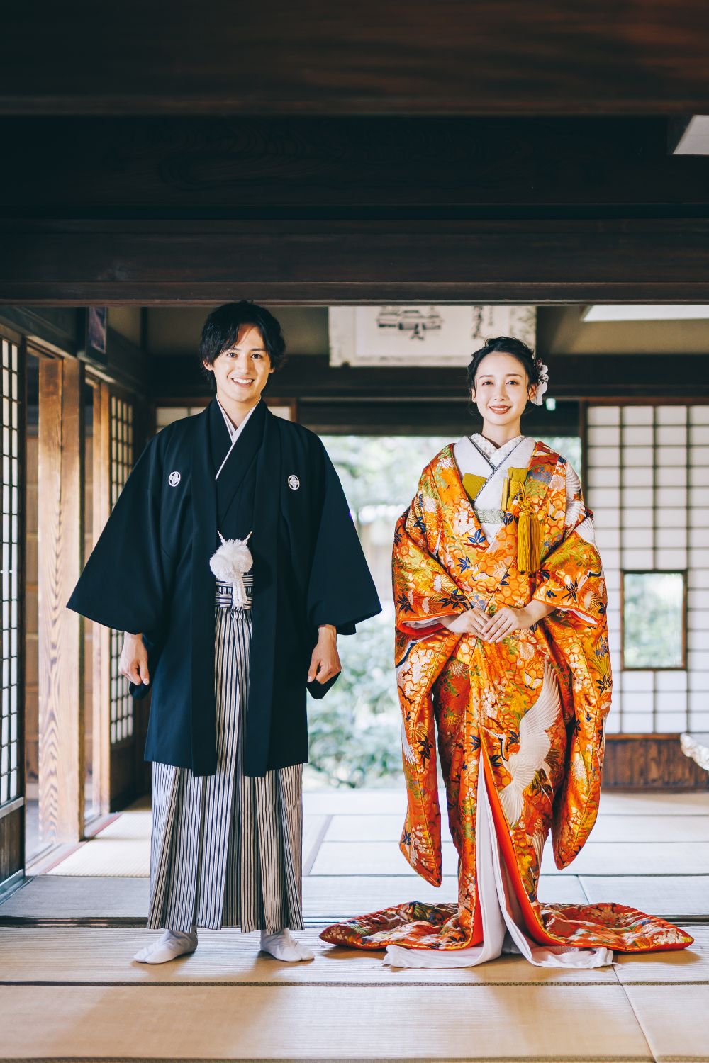 横溝屋敷で撮影するロケーションフォト