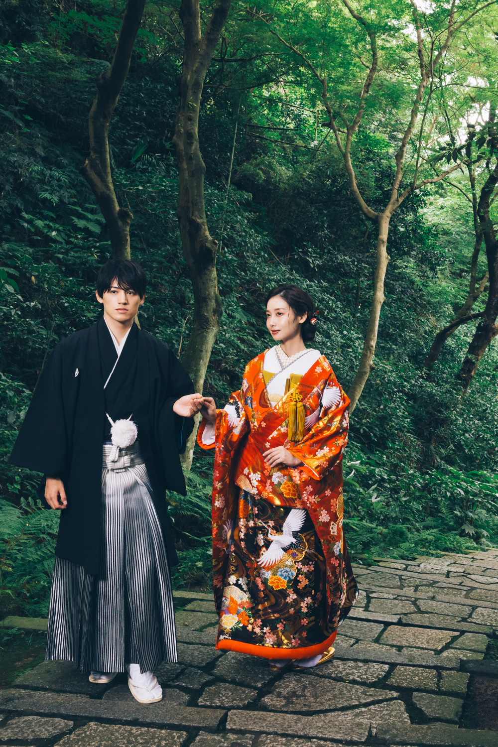 妙本寺で撮影するロケーションフォト